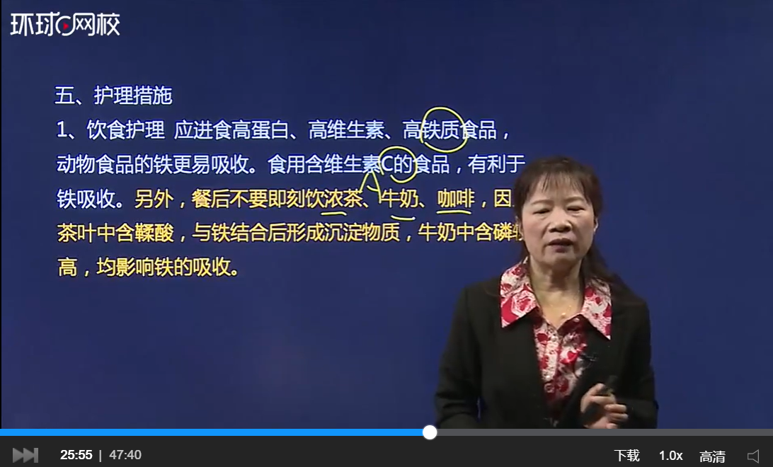 環球網校中級主管護師視頻