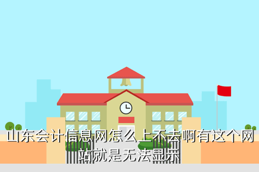 山東會計信息網(wǎng)怎么上不去啊有這個網(wǎng)站就是無法顯示
