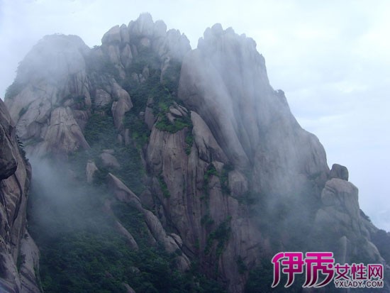 黃山望月天狗圖片欣賞_黃山天狗望月高清照片_黃山天狗望月圖片