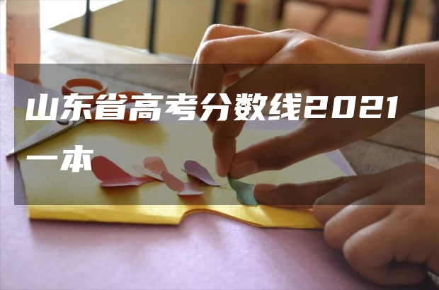 山東省高考分數線2021一本
